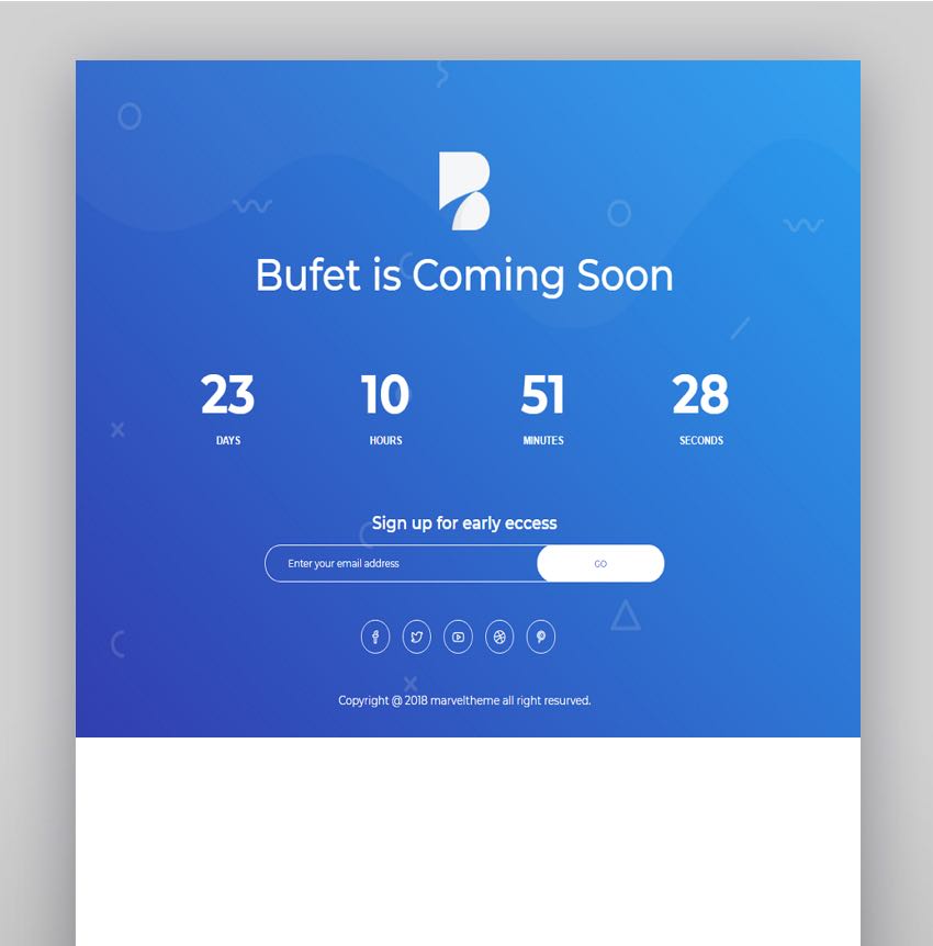 Bufet - Multi Concept Software App Landing WordPress Theme RTL