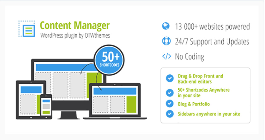 Content Manager for WordPress